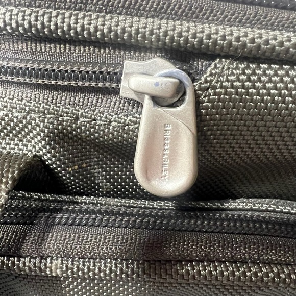 Briggs & Riley 231X-7 Double Expandable Carry-On Business Travel Bag Olive Green - Picture 12 of 16